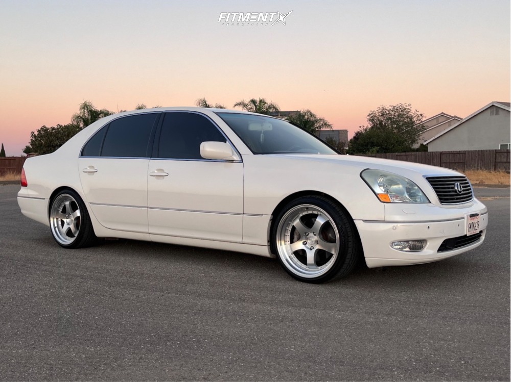 2002 Lexus LS430 Base with 19x9.5 Aodhan Ah03 and Lexani 235x35 on