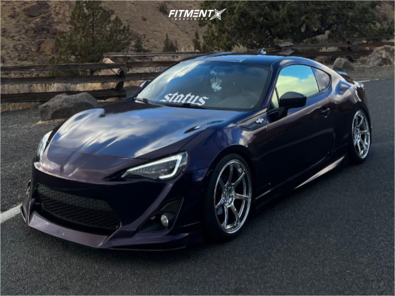 2016 Scion FR-S Base with 18x9.5 Anovia Kano and Continental