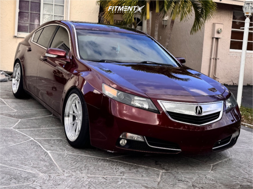 2014 Acura TL Base with 19x9.5 Aodhan Ds08 and Lexani 245x40 on