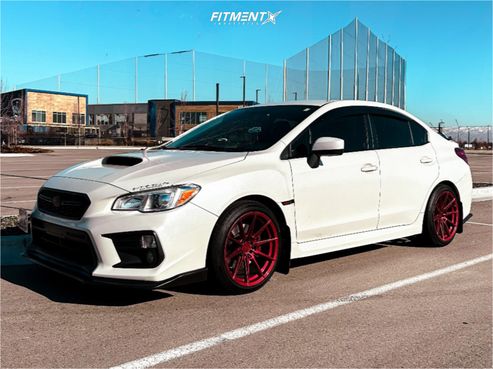 2018 Subaru WRX Premium with 18x9.5 XXR 567 and Vercelli 235x40 on