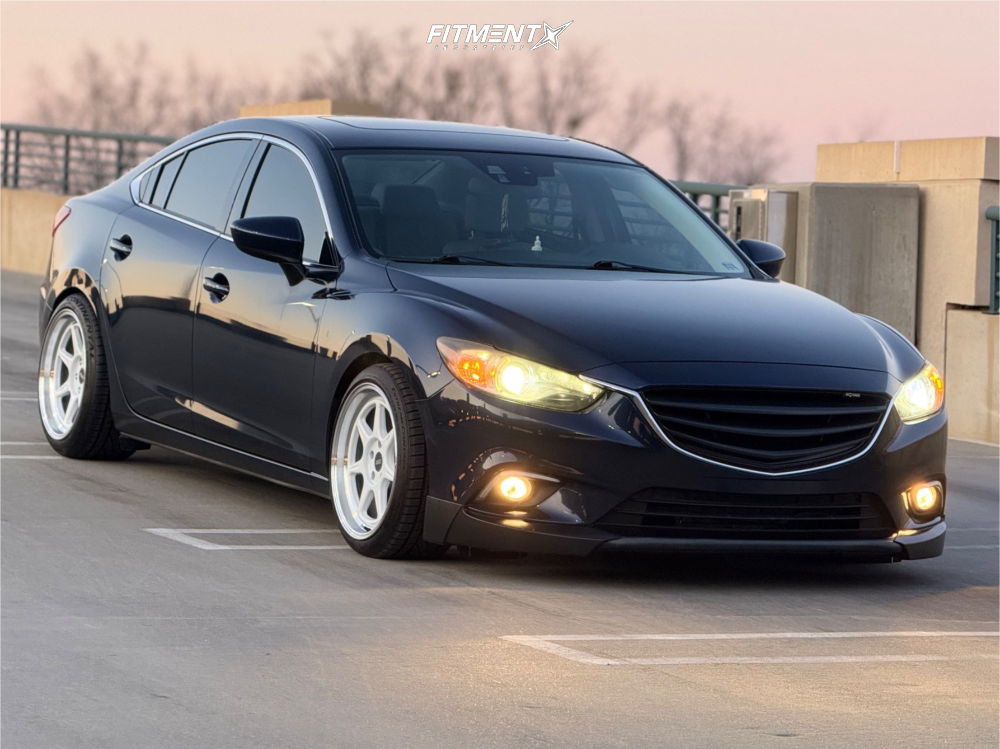 2015 Mazda 6 Grand Touring with 18x9.5 ESR Cr7 and Continental